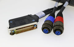 CSI Dual Channel Accelerometer Input Adapter - Coiled Cable