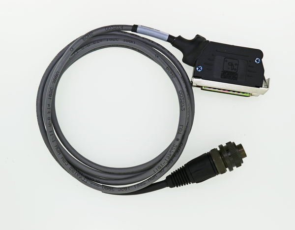 CSI Accelerometer Straight Cable, 25 Pin D-Sub Connector To 2 Pin Military Connector