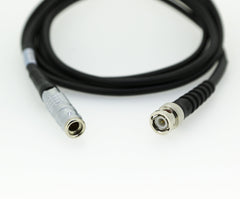 Entek IRD Accelerometer Straight Cable 7 Pin LEMO Connector To BNC-M Connector