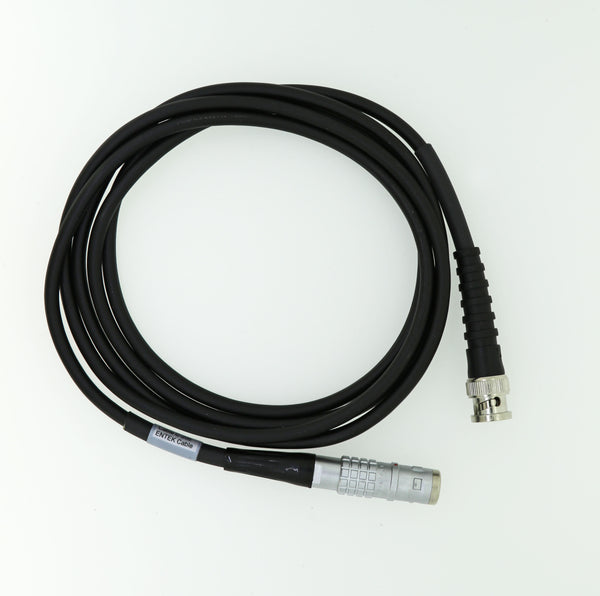 Entek IRD Accelerometer Straight Cable 7 Pin LEMO Connector To BNC-M Connector