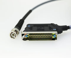 SKF Accelerometer Straight Cable D-Sub 25 Pin to BNC-M Connector