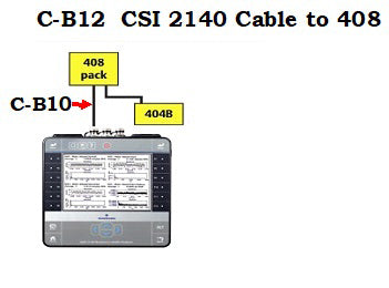 CSI 2140 Phototach Input Cable 8 Pin TURCK To BNC-M Connector