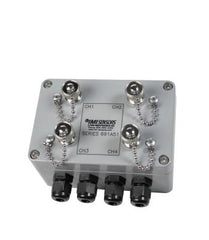 Four Channel Junction Box – Terminal Block to BNC