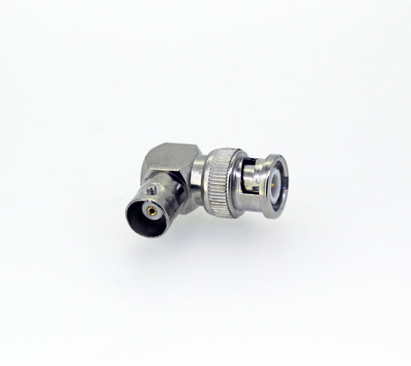 BNC Female Right Angle to BNC Male Adapter