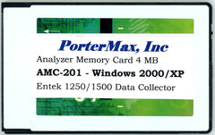 Entek IRD 1500/1250 Analyzer Memory Card 4MB