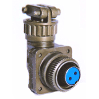2 Pin Military Connector 90 Degree