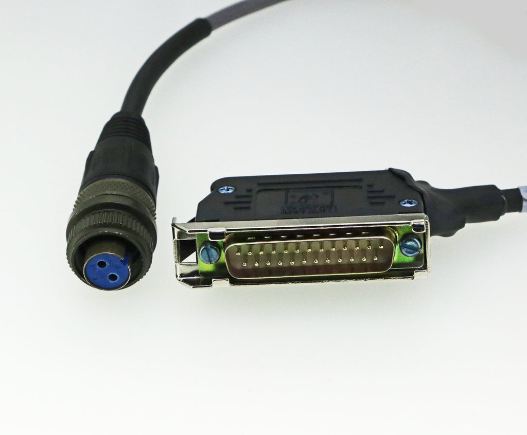 CSI Accelerometer Straight Cable, 25 Pin D-Sub Connector To 2 Pin Mili ...
