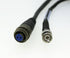 CSI Accelerometer Coiled Cable BNC-M Connector to 2 Pin Military Connector