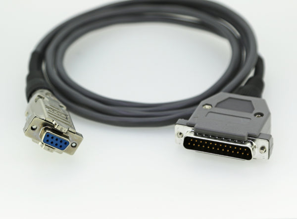 CSI Communications Cable 25 Pin D-Sub Connector To 9 Pin D-Sub Connector