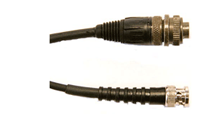 SKF Microlog CMVA Accelerometer & Balance Straight Cable BNC-M To 2 Pin Military Connector