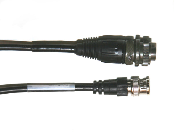 SKF Microlog CMVA Accelerometer & Balance Straight Cable BNC-M To 2 Pin Military Connector