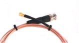 Straight Coaxial Cable 10-32-M Connector to BNC-M Connector