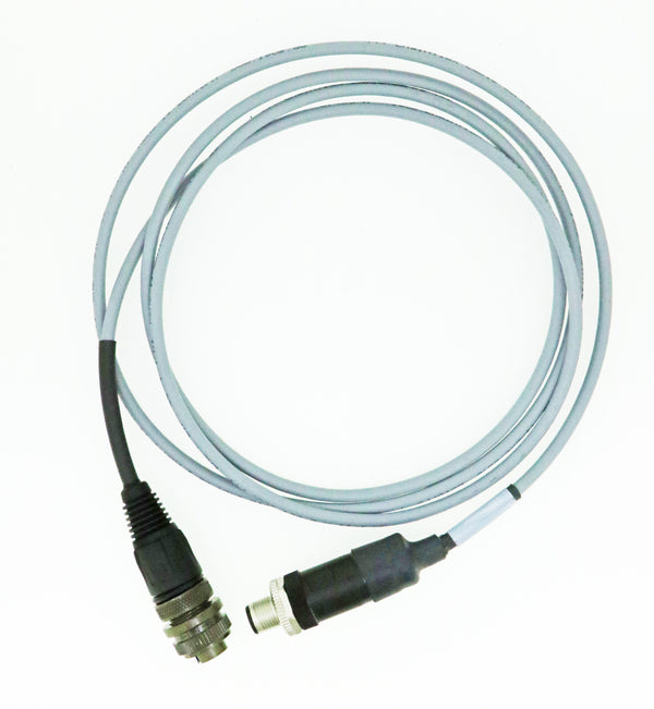 CSI 2130 & CSI 2140 Straight Cold Temperature Cable 5 Pin TURCK Connector to 2 Socket Military Connector
