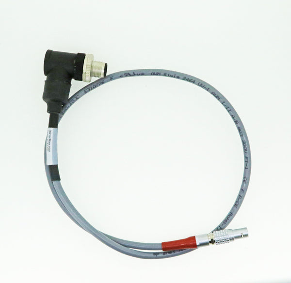 CSI 2130 SpeedVue Laser Cable TURCK 5 Pin Reverse Connector to Lemo Connector