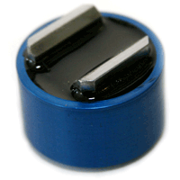 REM-122 Two Pole Magnet 85 Lbs 1-1/4 Inch Diameter Triaxial